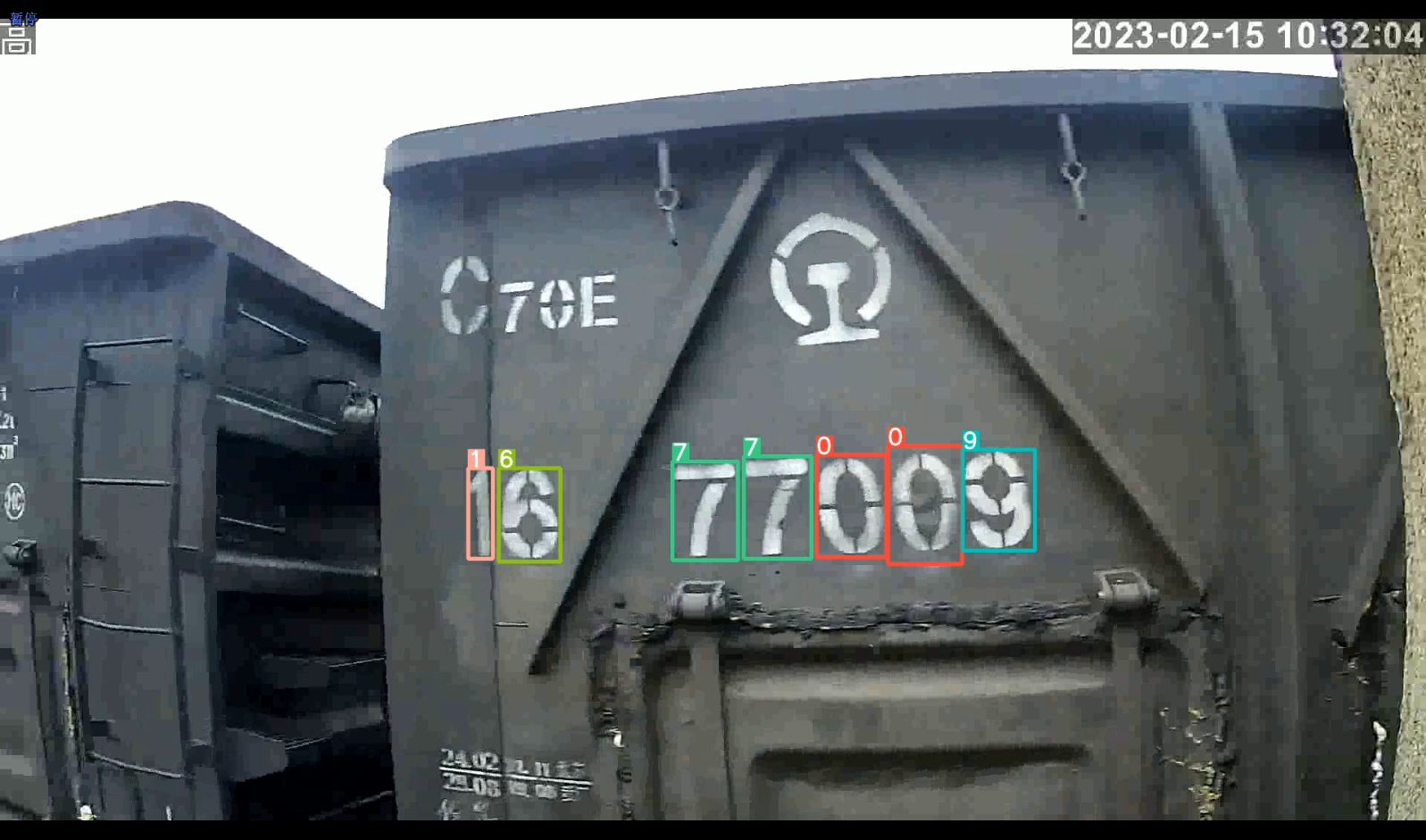 火車(chē)車(chē)廂號(hào)識(shí)別 火車(chē)車(chē)廂號(hào)識(shí)別